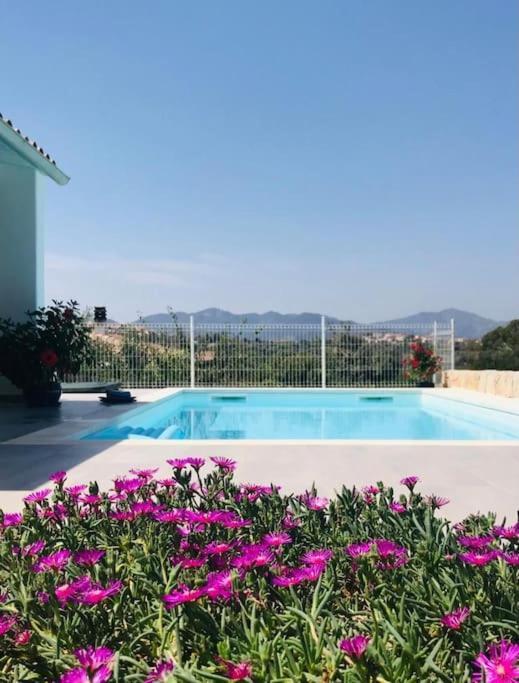 Vista Mare Con Piscina A Budoni - Baia Sant'Anna Villa Exterior photo